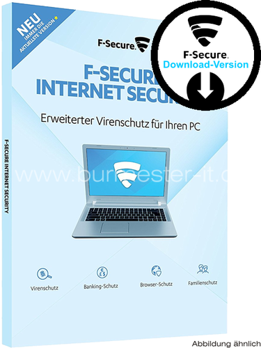 F-SECURE Internet Security 2022 für PC | D/F/I/E | PC - Windows | ESD