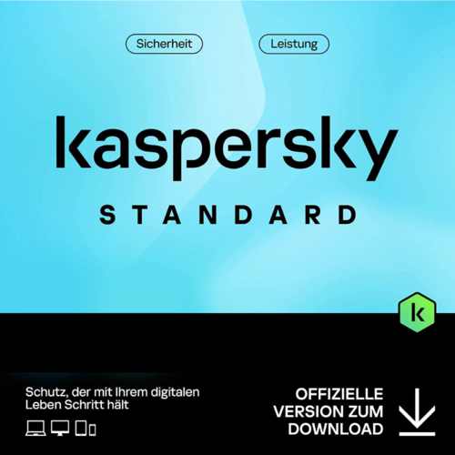 Kaspersky Standard 2024 | D/F/I/E | Win/Mac/Android/iOS | ESD