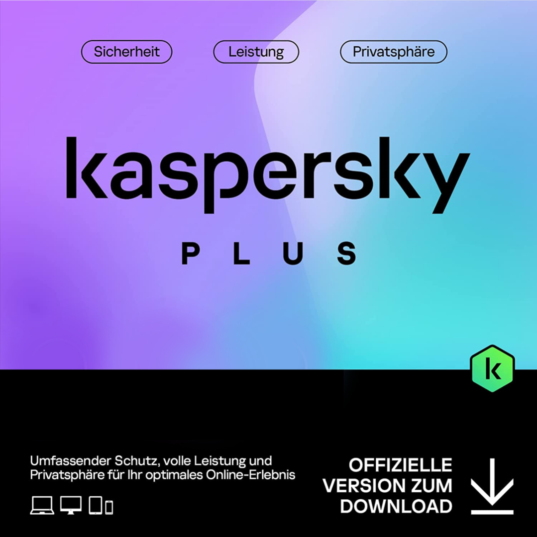 Kaspersky Plus 2024 | D/F/I/E | Win/Mac/Android/iOS | ESD